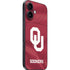 University of Oklahoma Red Jersey iPhone 16 Plus Skin